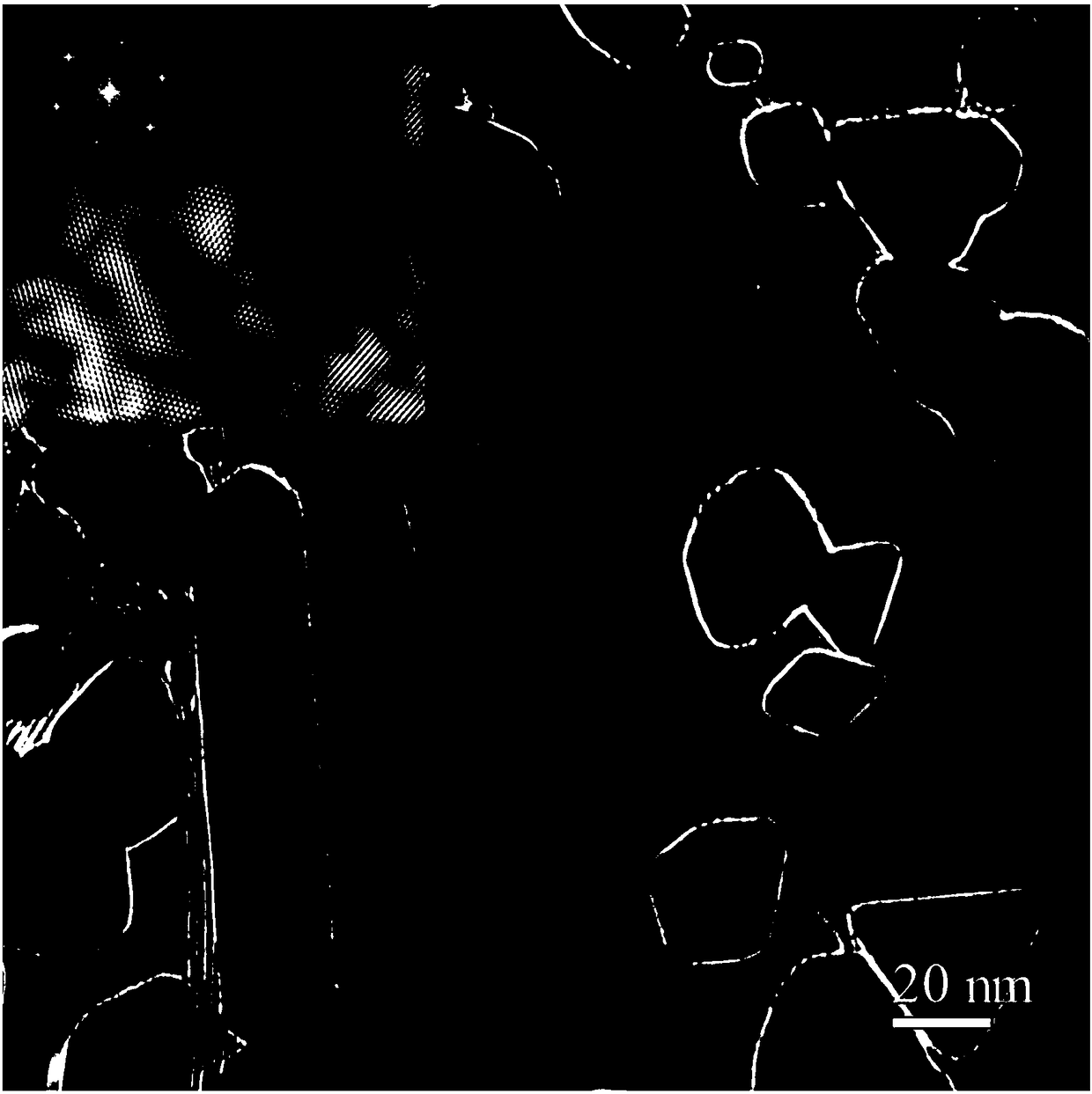 Anti-radiation damage metal nanocrystalline/carbon nano tube composite material and preparation method thereof