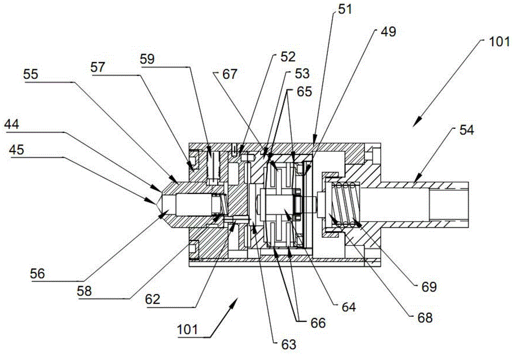 Combined hardness measuring instrument