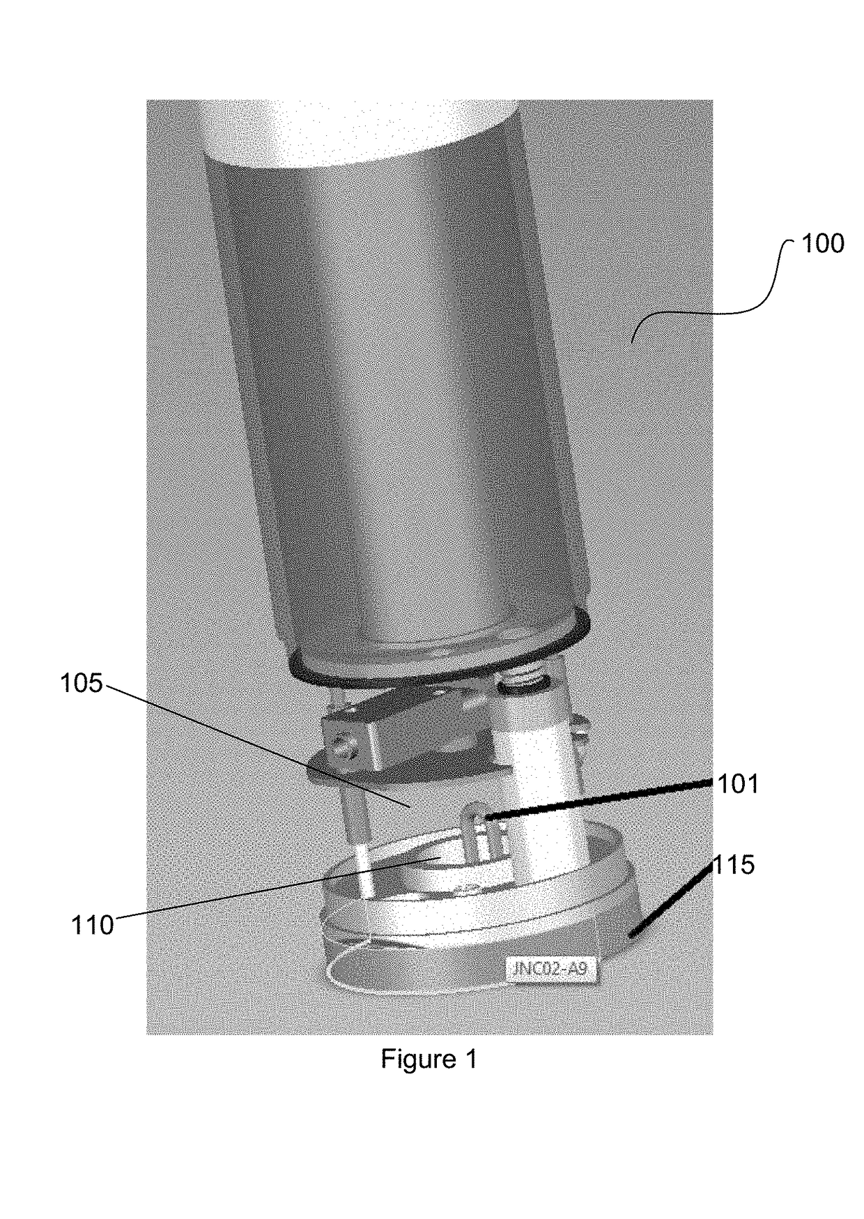 Inhalation device with heating, stirring and leak preventing components