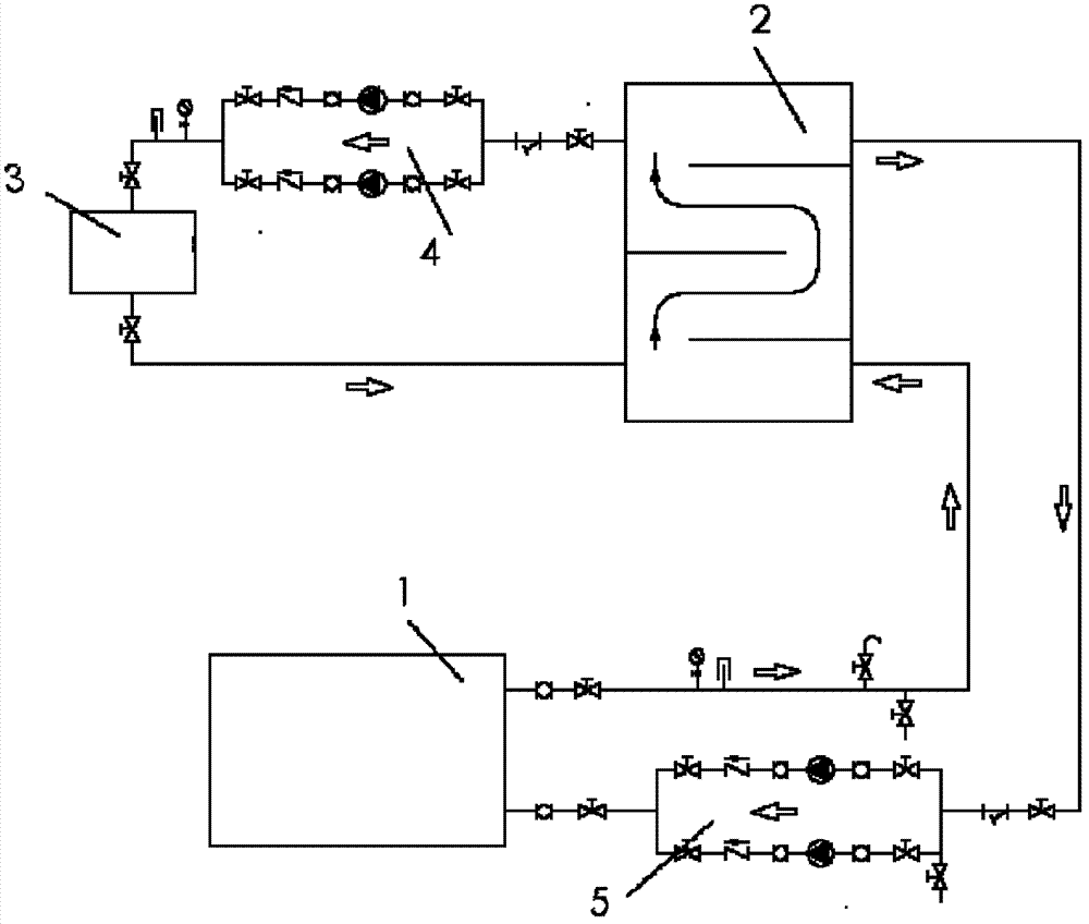 Energy-saving high-temperature industrial equipment cooling device