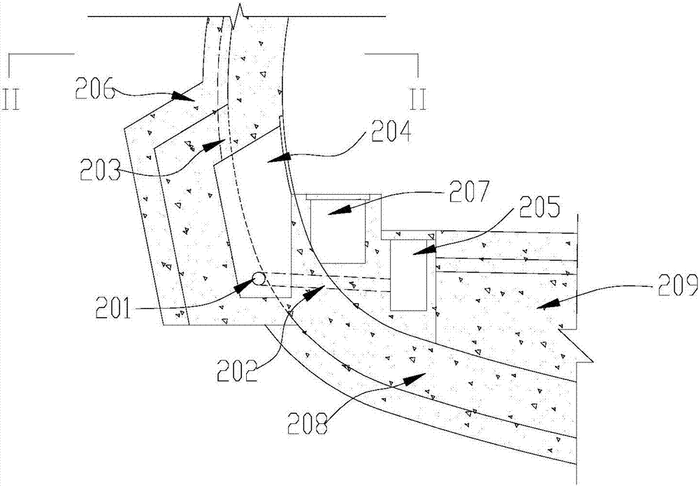 Maintainable composite drainage blind pipe