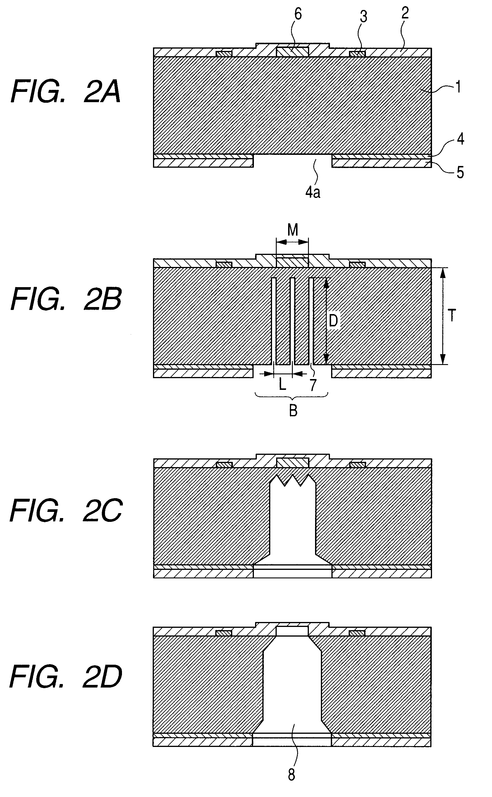 Method of processing silicon substrate and method of manufacturing substrate for liquid discharge head