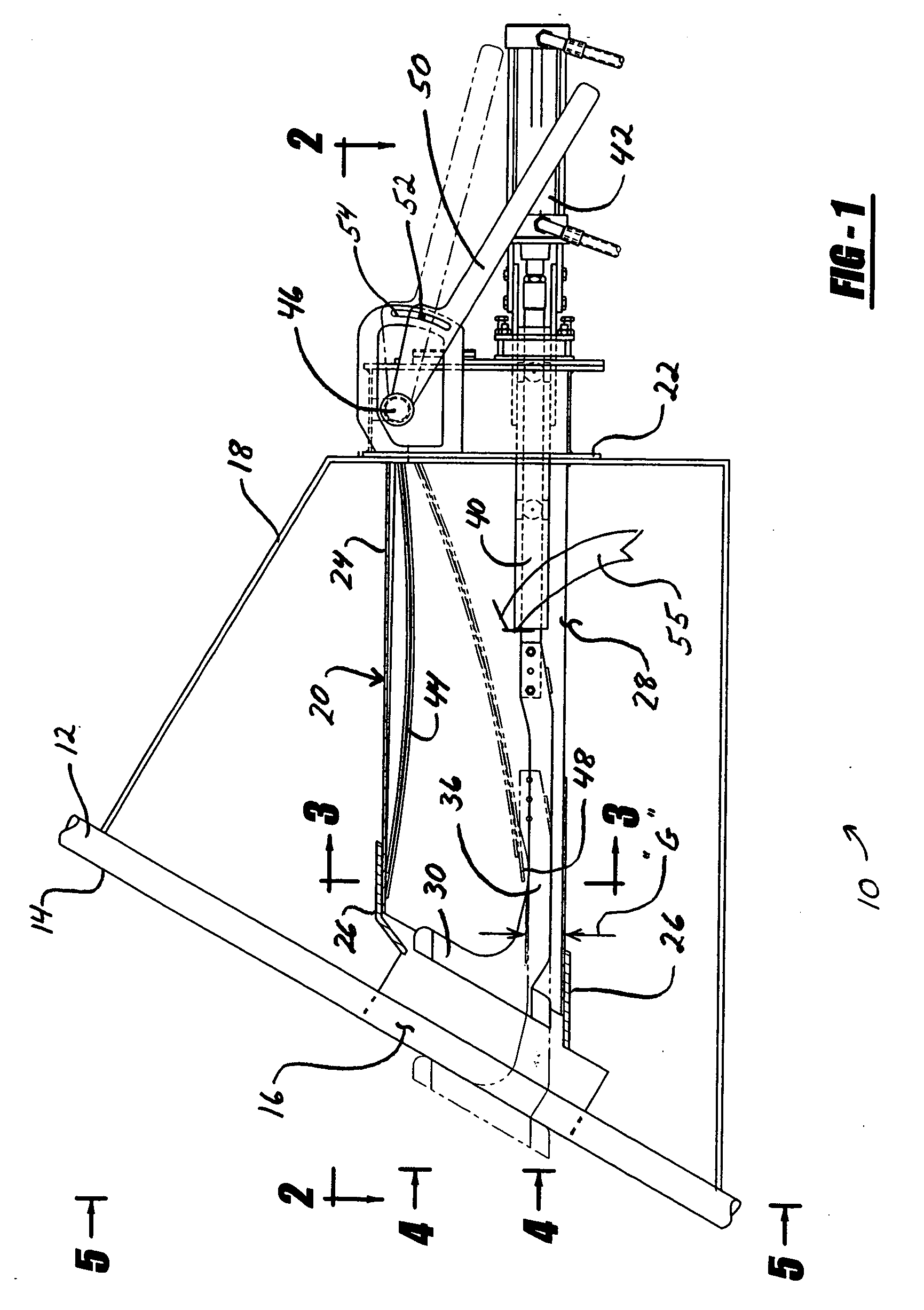 Port rodder with velocity damper