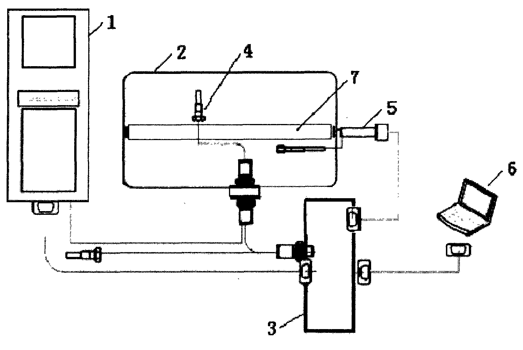 Device for testing zero distortion of carbon fiber member