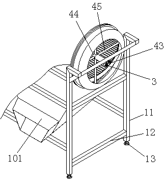 Graded screening machine