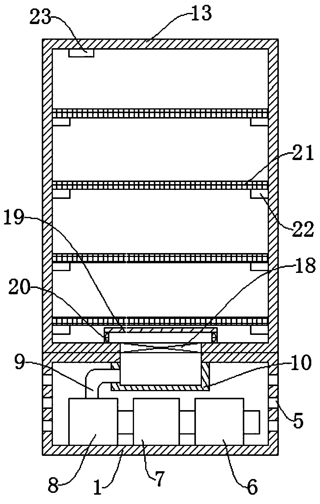 Blood storage method and device