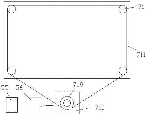 Solar-powered and locked circuit board assembly guided by guide rod