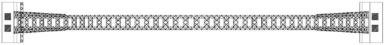 Arching method for a concrete arch bridge