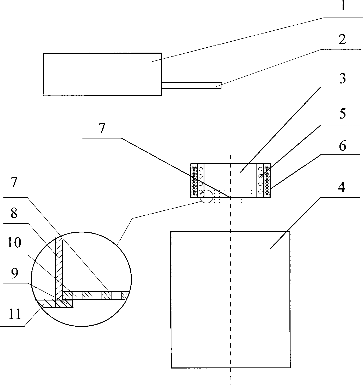 Method for preparing spherical catalyst and special device thereof