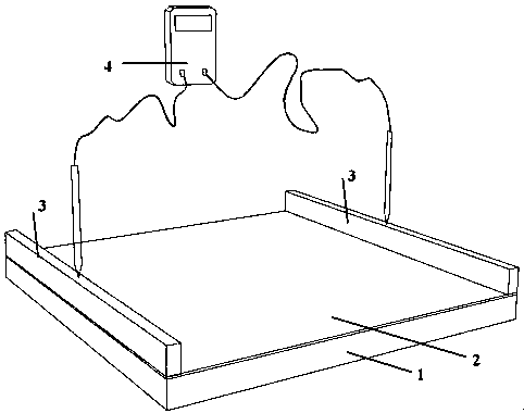 A kind of preparation method of resistive diamond-like carbon base film material