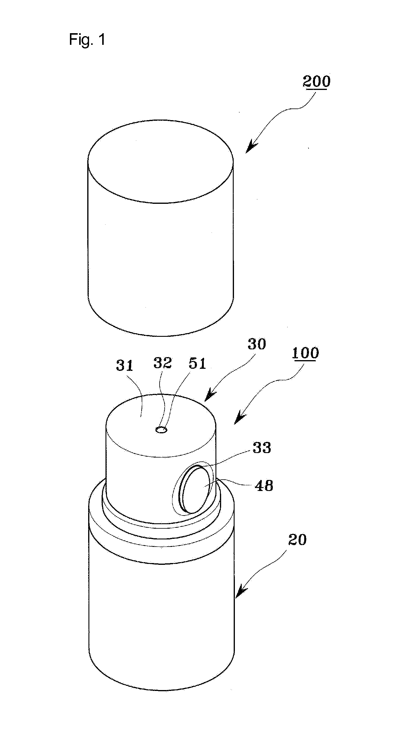 Airless Pump and Cosmetic Container Having the Same