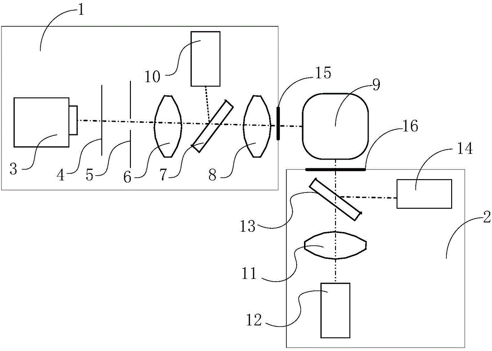 Laser-scattering-based air quality detecting system