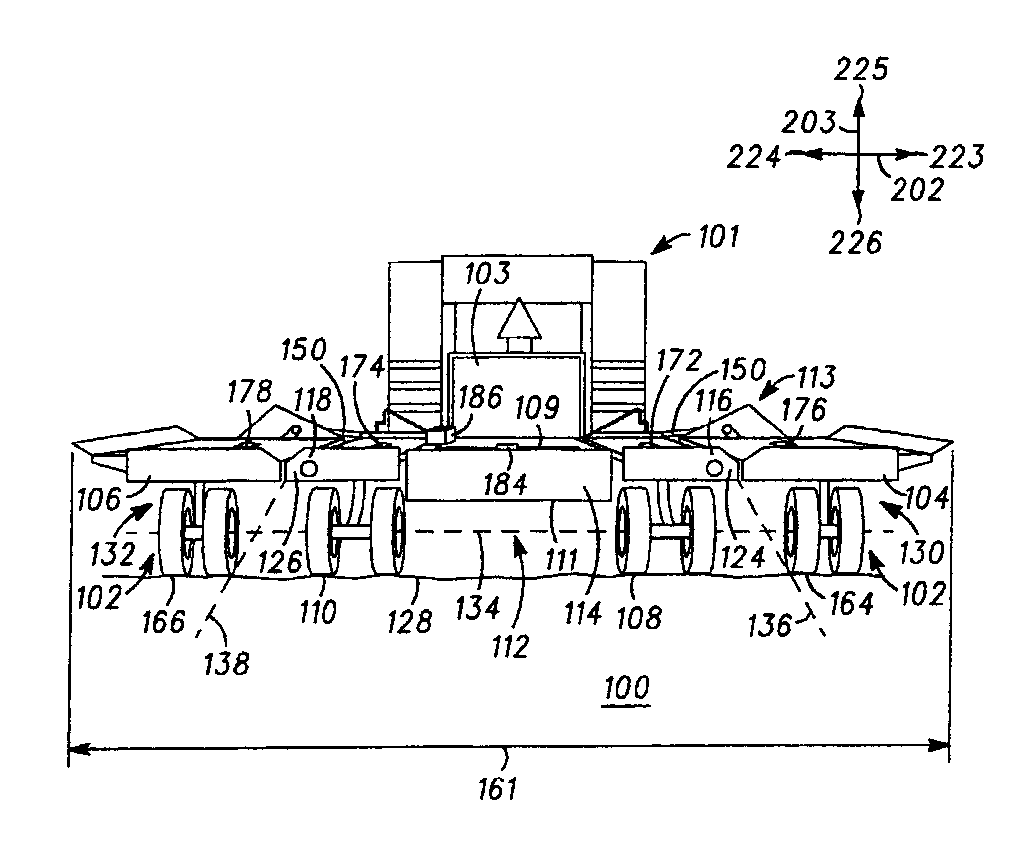 Agricultural bale accumulator