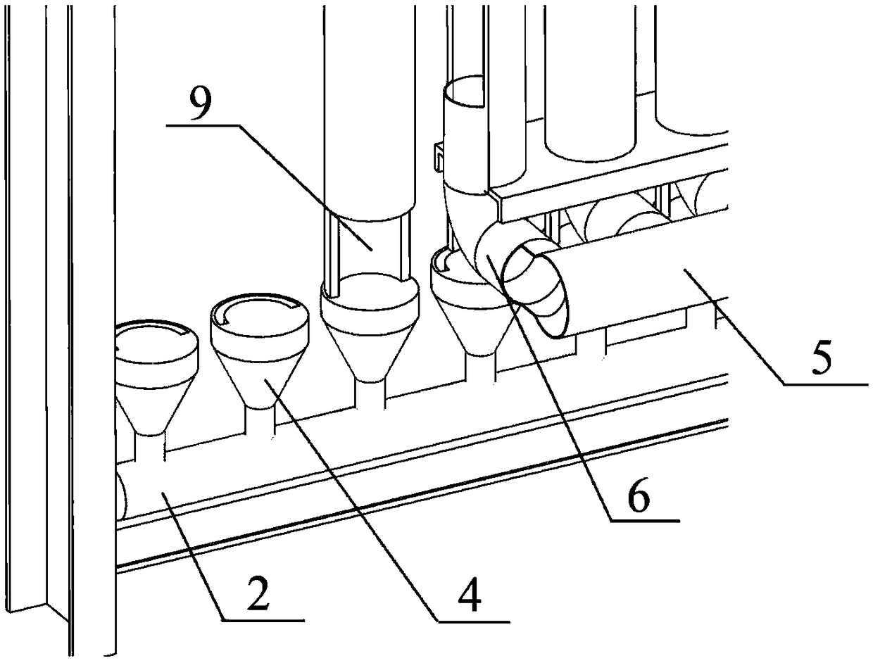 Narrow ring gap heat exchange air conditioning terminal device