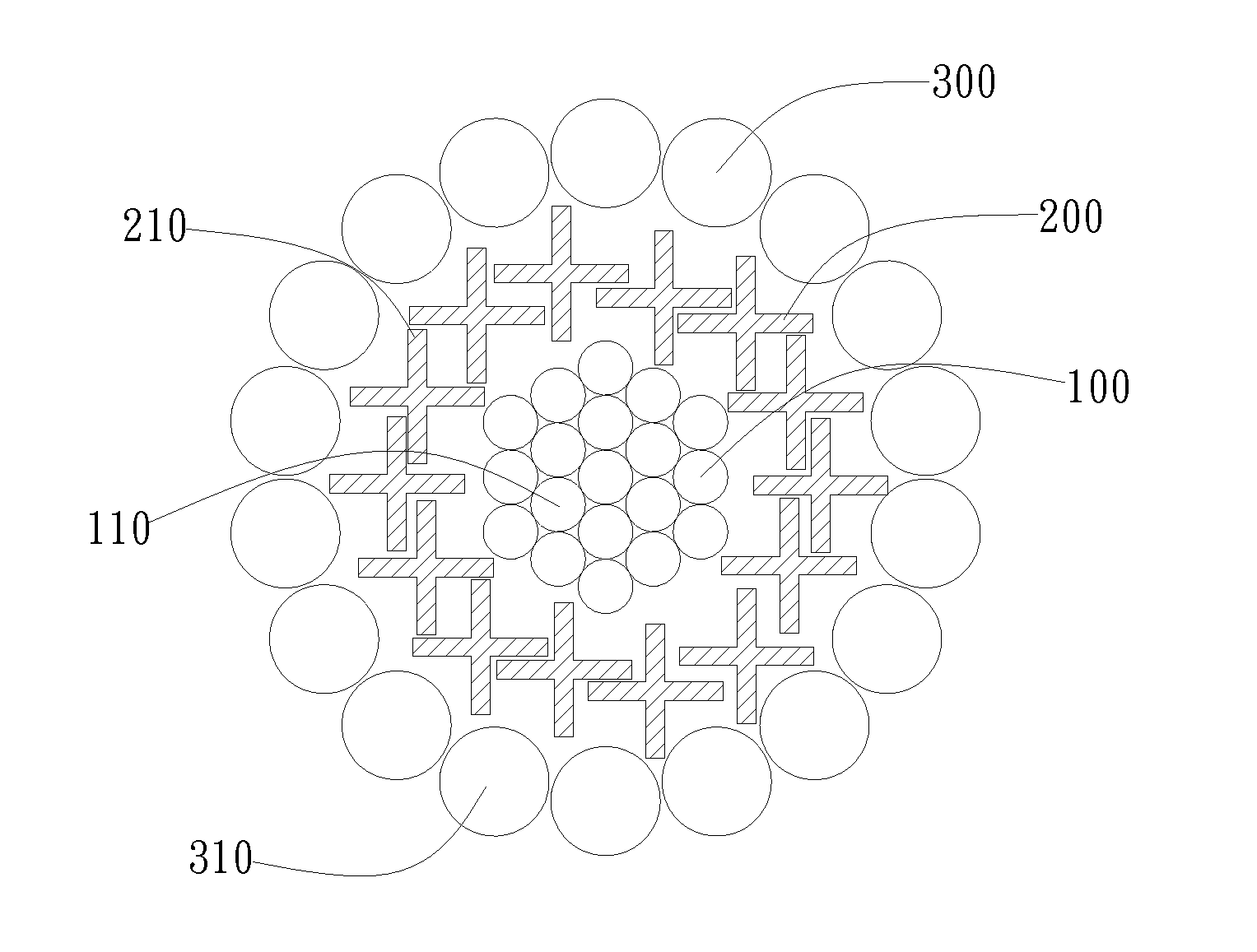 Multi-layer yarn structure and method for making the same