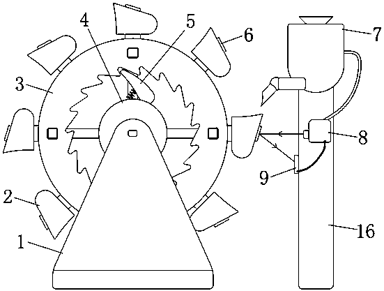 Raw material weighing equipment for self-heating food processing