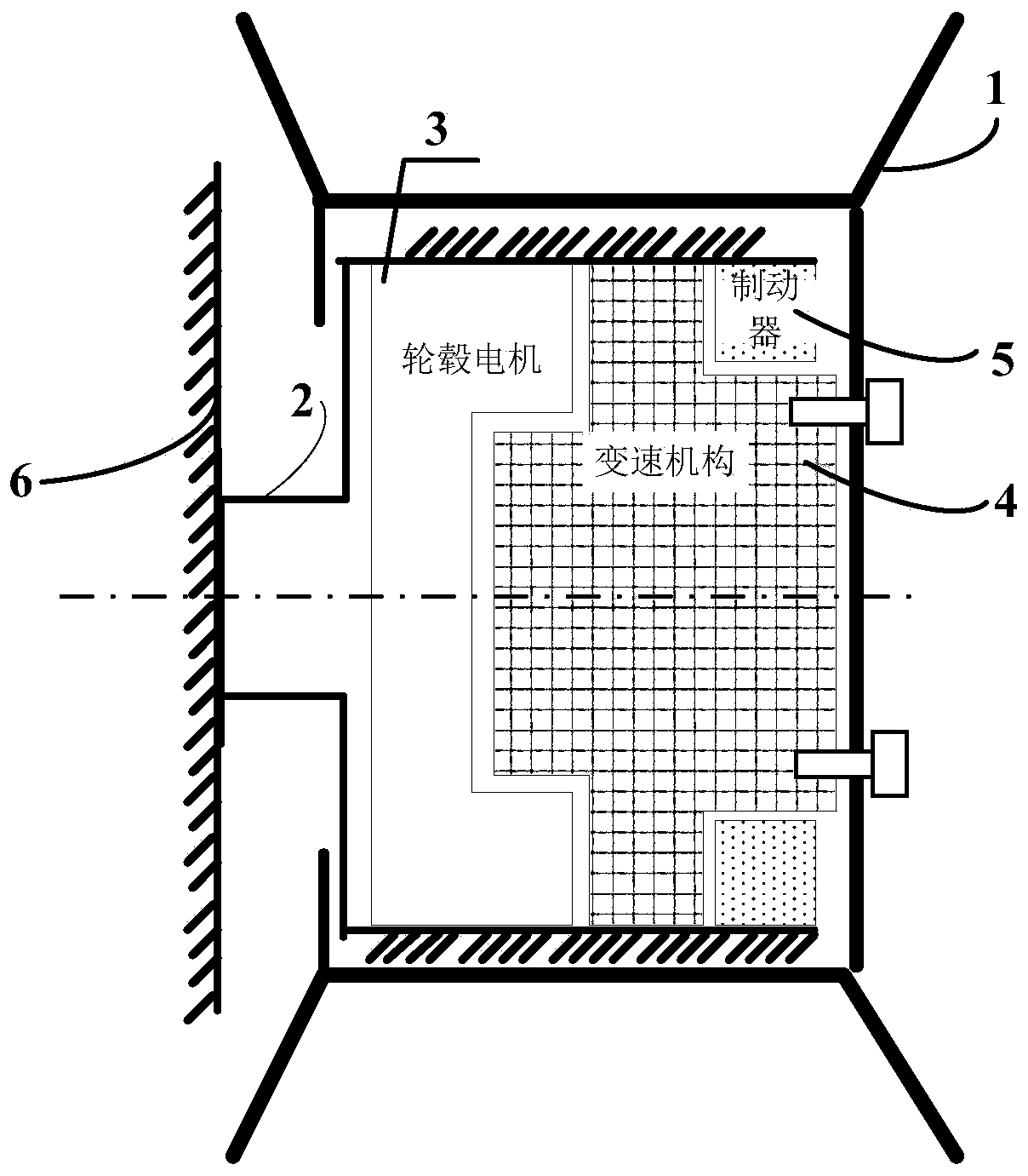 Electric drive system of multi-wheel drive tracked vehicle and control method thereof