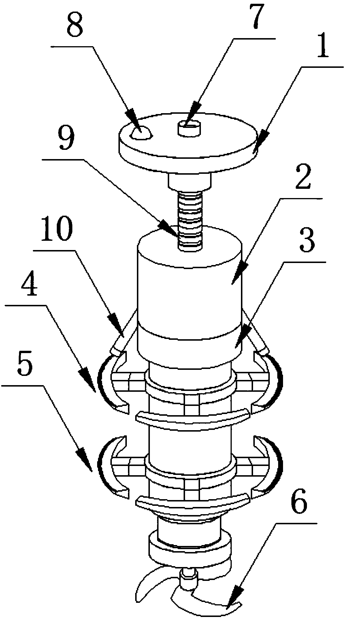 Cleaning method for sewage pipe