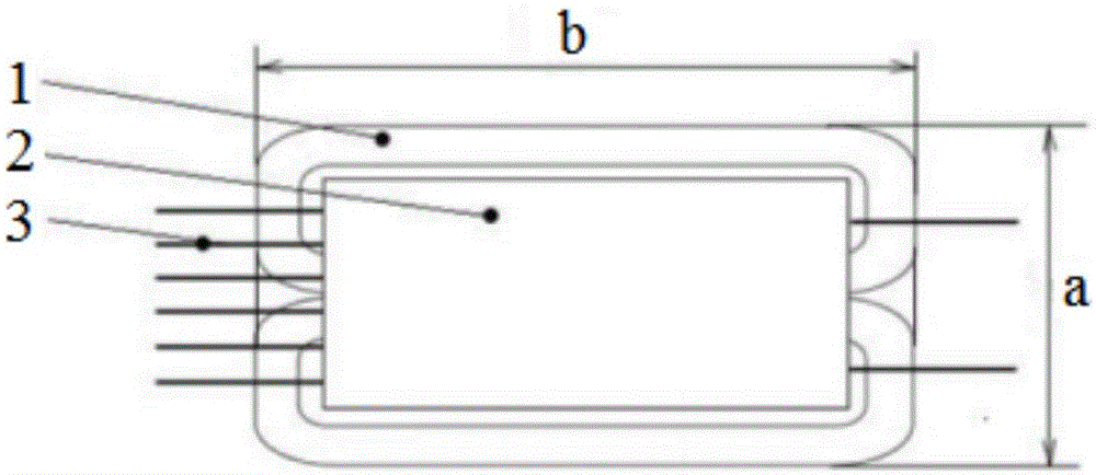 Reusing device of through-casing down-hole measuring cable and working method of reusing device