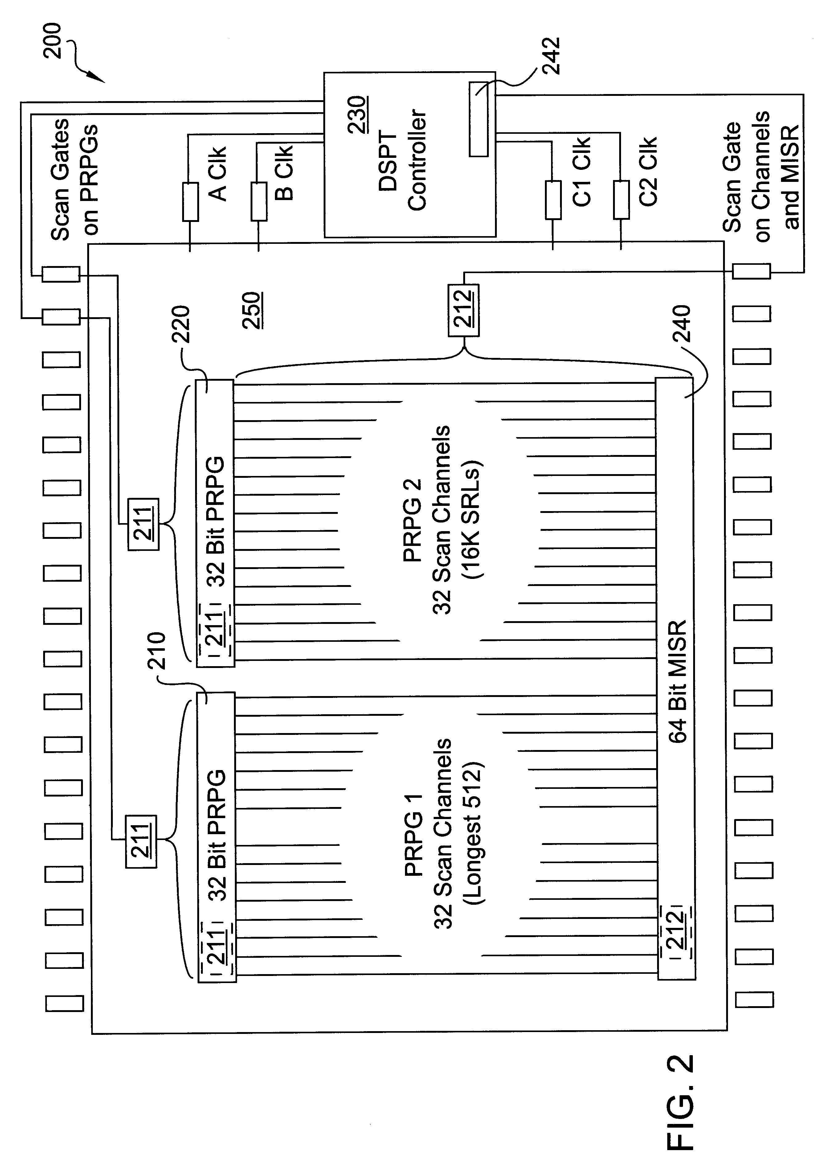 Deterministic random LBIST