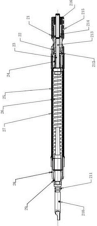 Oil-charging jack capable of hot plugging under water