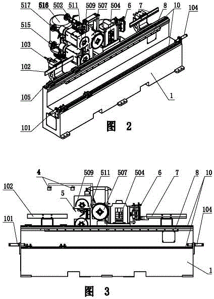 Finger joint finger tenon comb machine