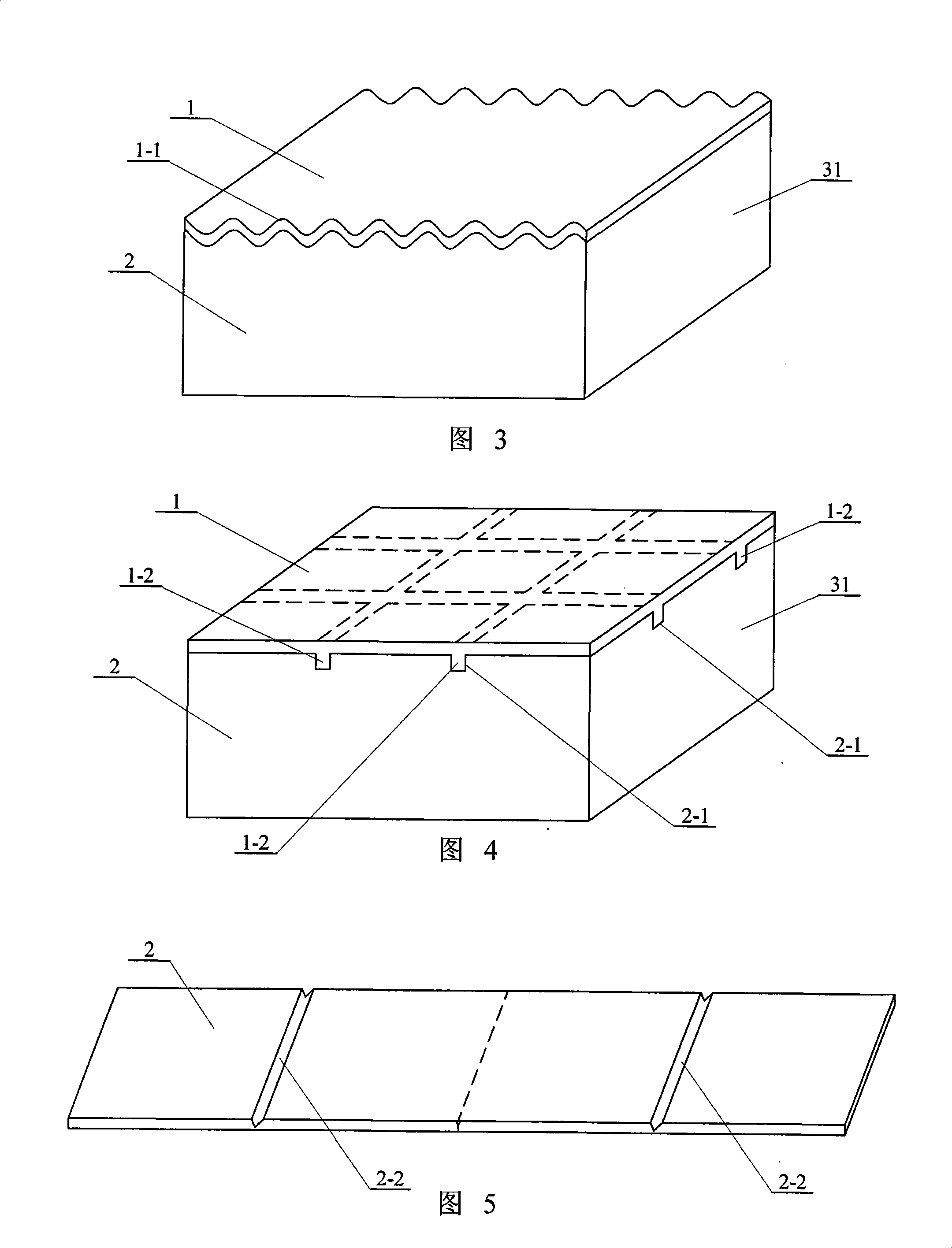 High efficiency construction method of cast-in-situ hollow core floor slab