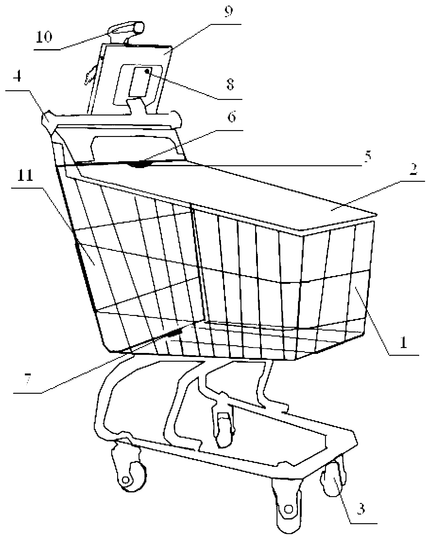 Novel self-help shopping checkout system and method for supermarkets