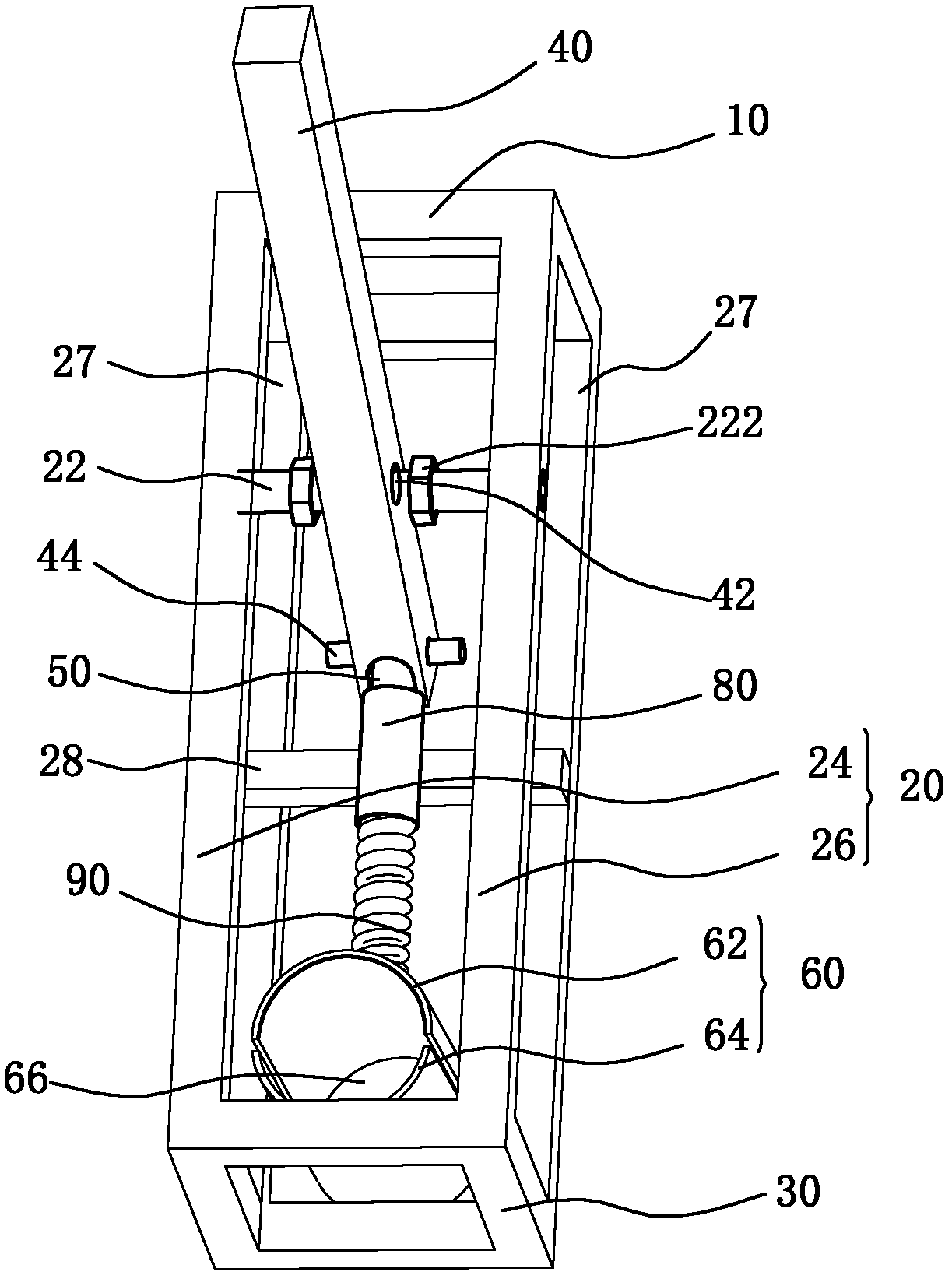 Shock test device