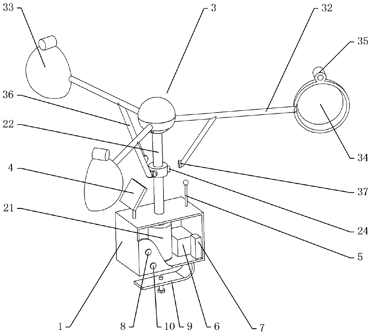 Bird dispeller for electric power pole