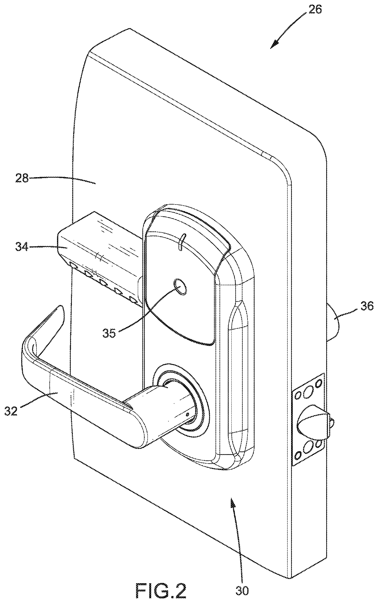 Door access control method for reducing propagation probability of some infectious diseases