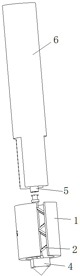 Pick-and-place device for microseismic sensor with strain gauge sticking structure and method of use thereof