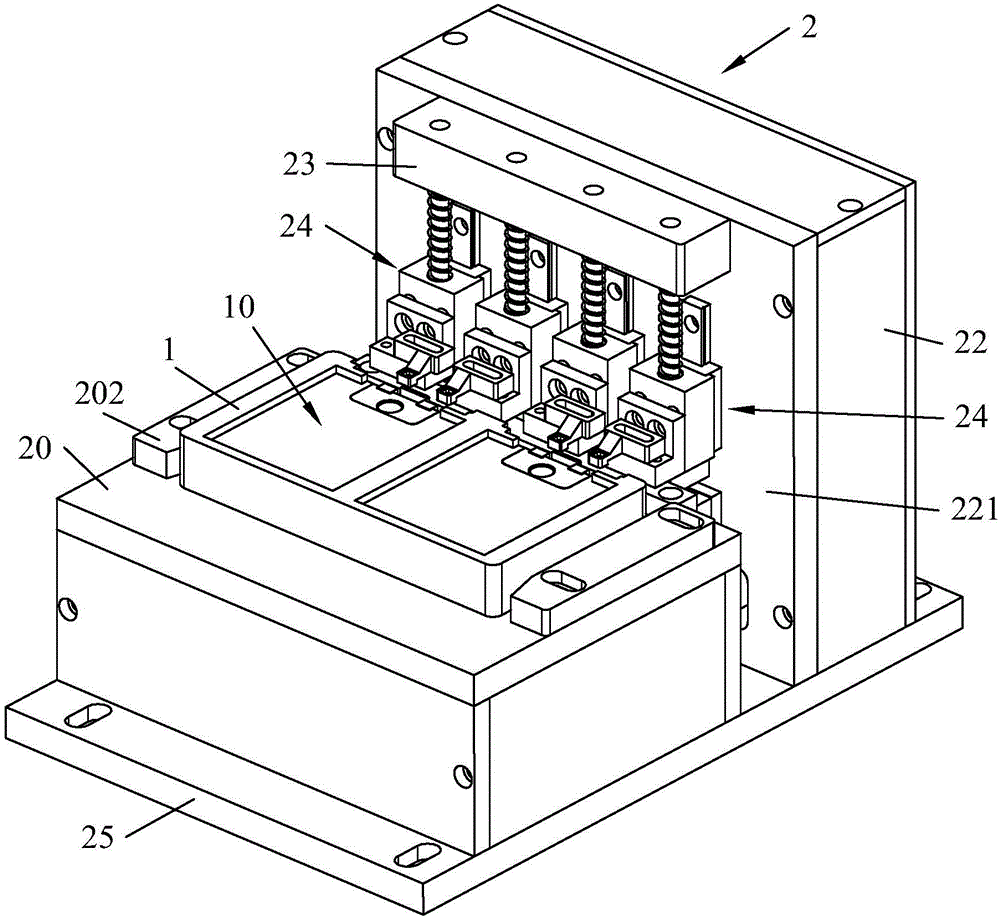 Clamp for battery laser welding