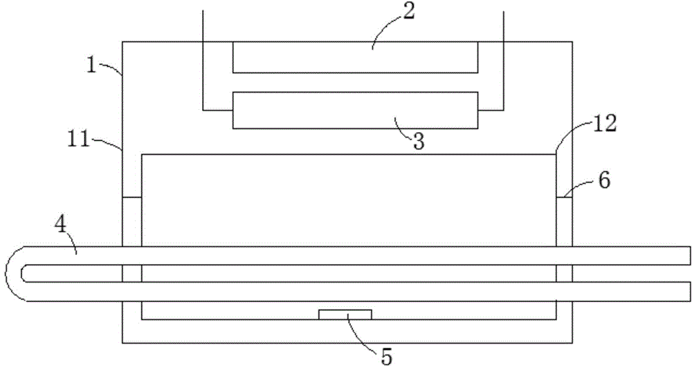 Automobile part baking chamber