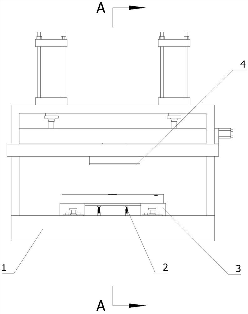 Wire drawing equipment for curved television metal machine shell