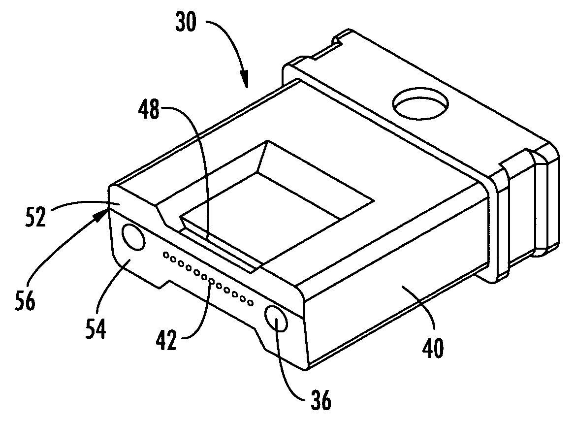 Molded ferrule with reference surface for end face geometry measurement