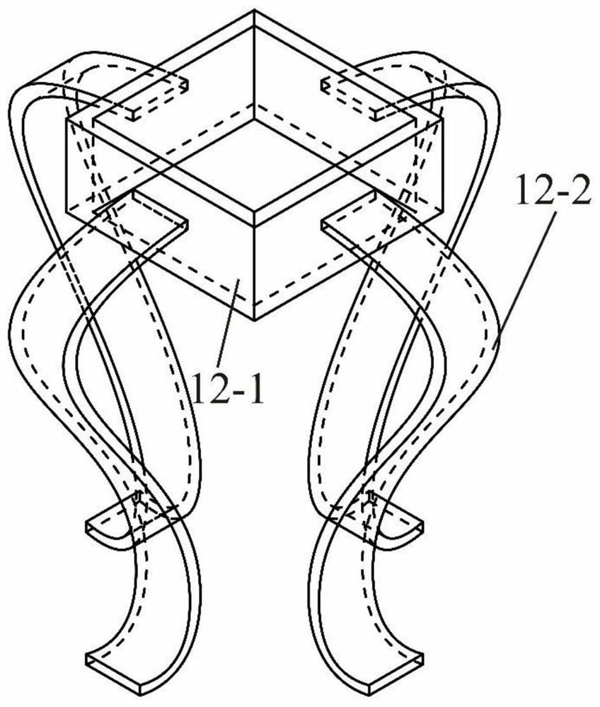 Optical fiber intelligent anchor rod capable of detecting three-dimensional shape change