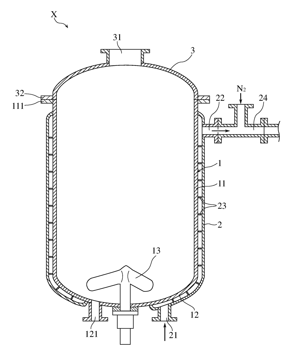 Polymerization reactor and method for producing water absorbent resin