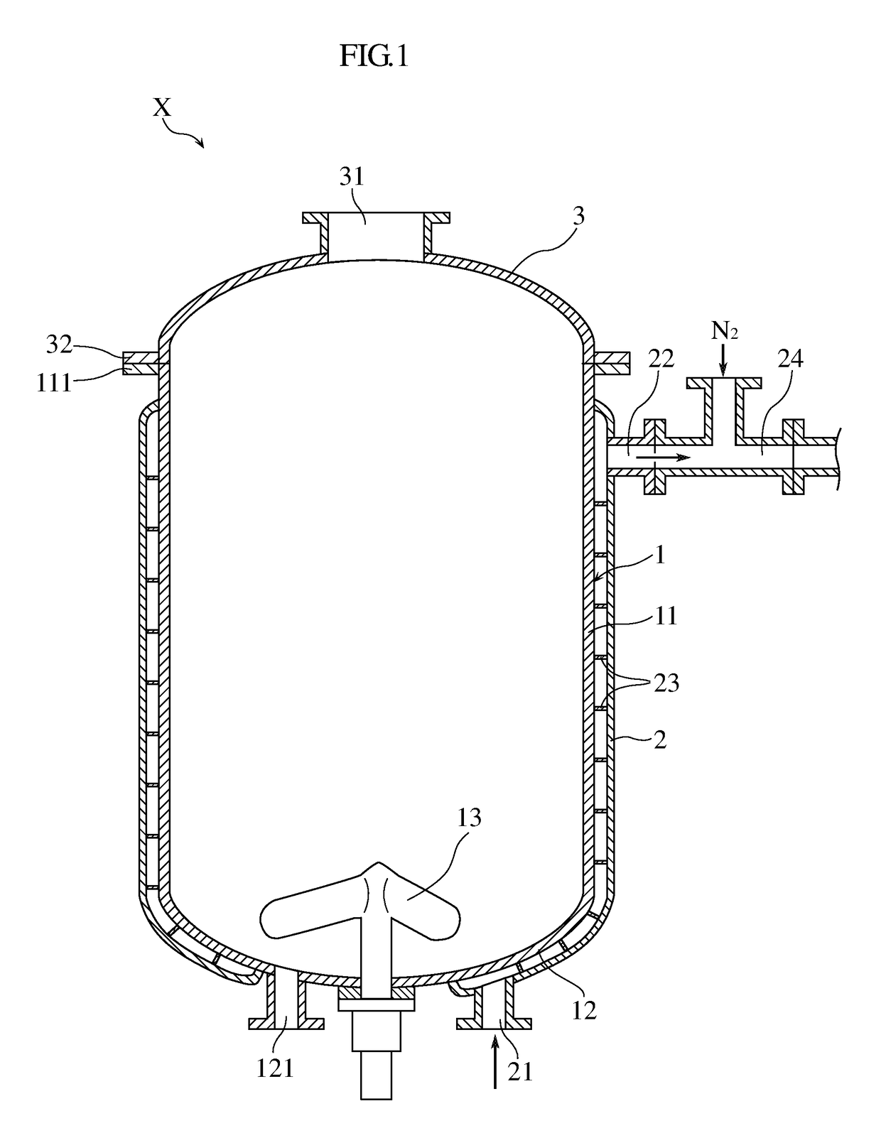 Polymerization reactor and method for producing water absorbent resin