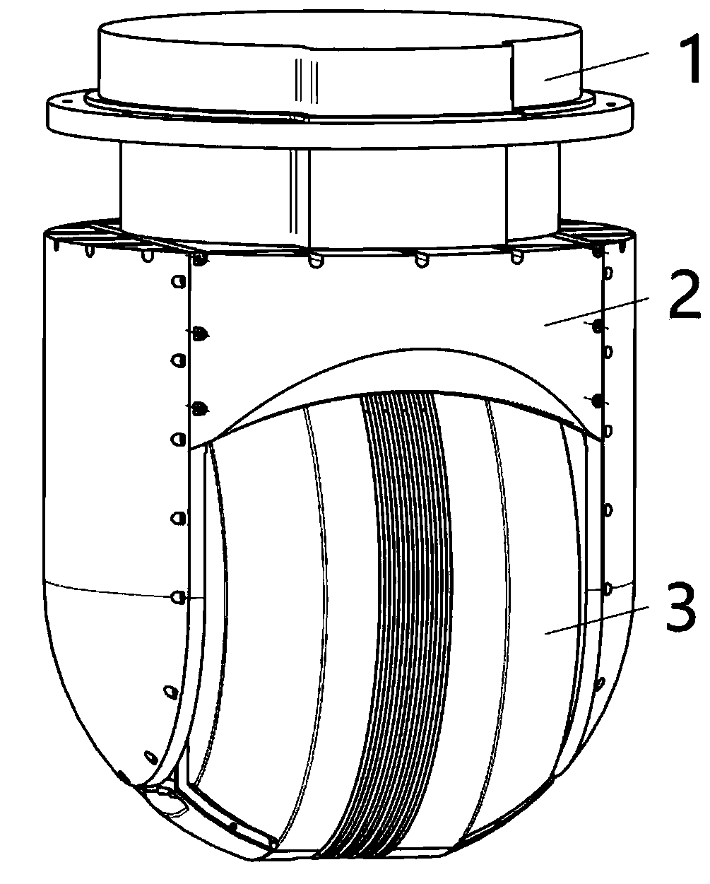 Two-shaft two-frame photoelectric stabilization platform based on steel wire rope transmission