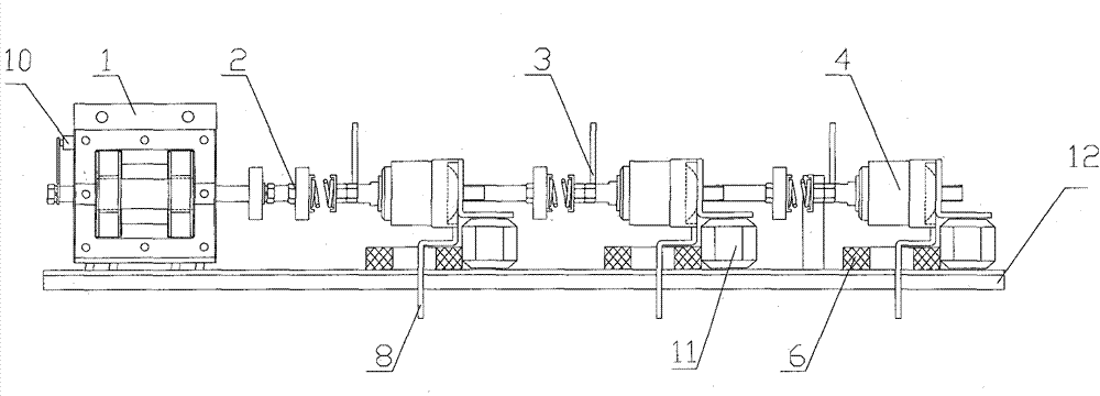 Single-stage direct actuating low-voltage permanent magnet vacuum load switch