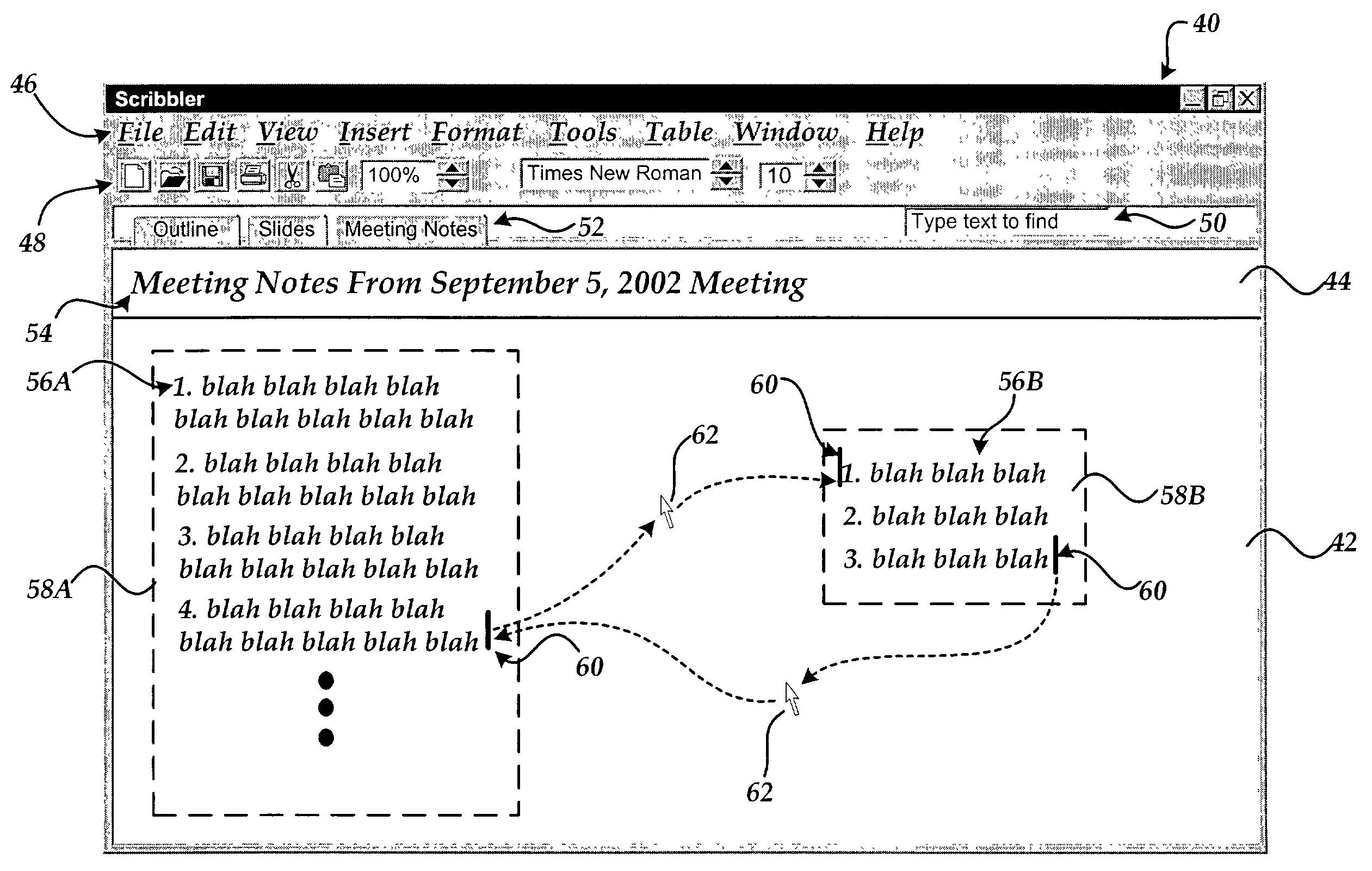 Method, apparatus, and computer-readable medium for creating asides within an electronic document