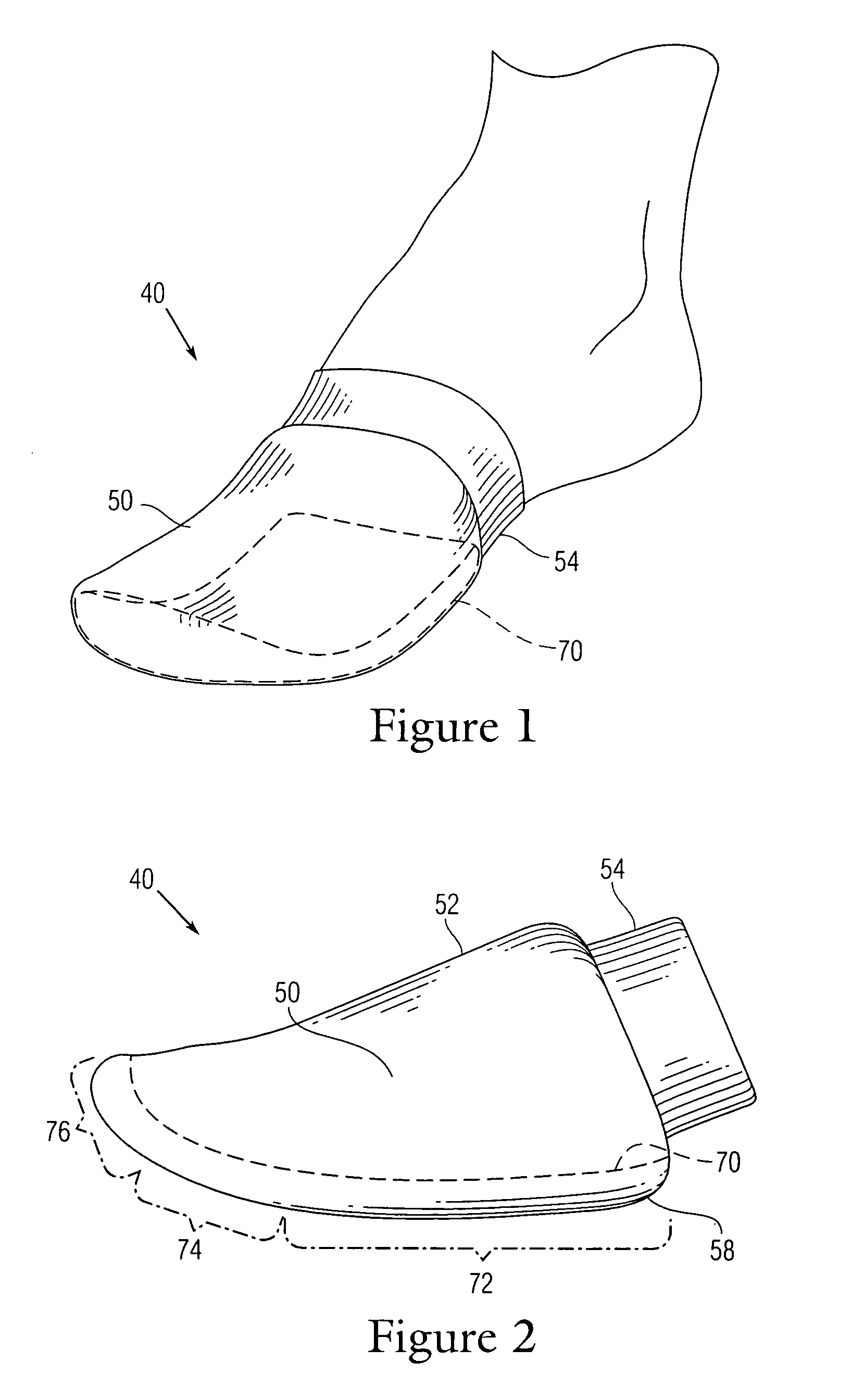 Cushioning foot insert