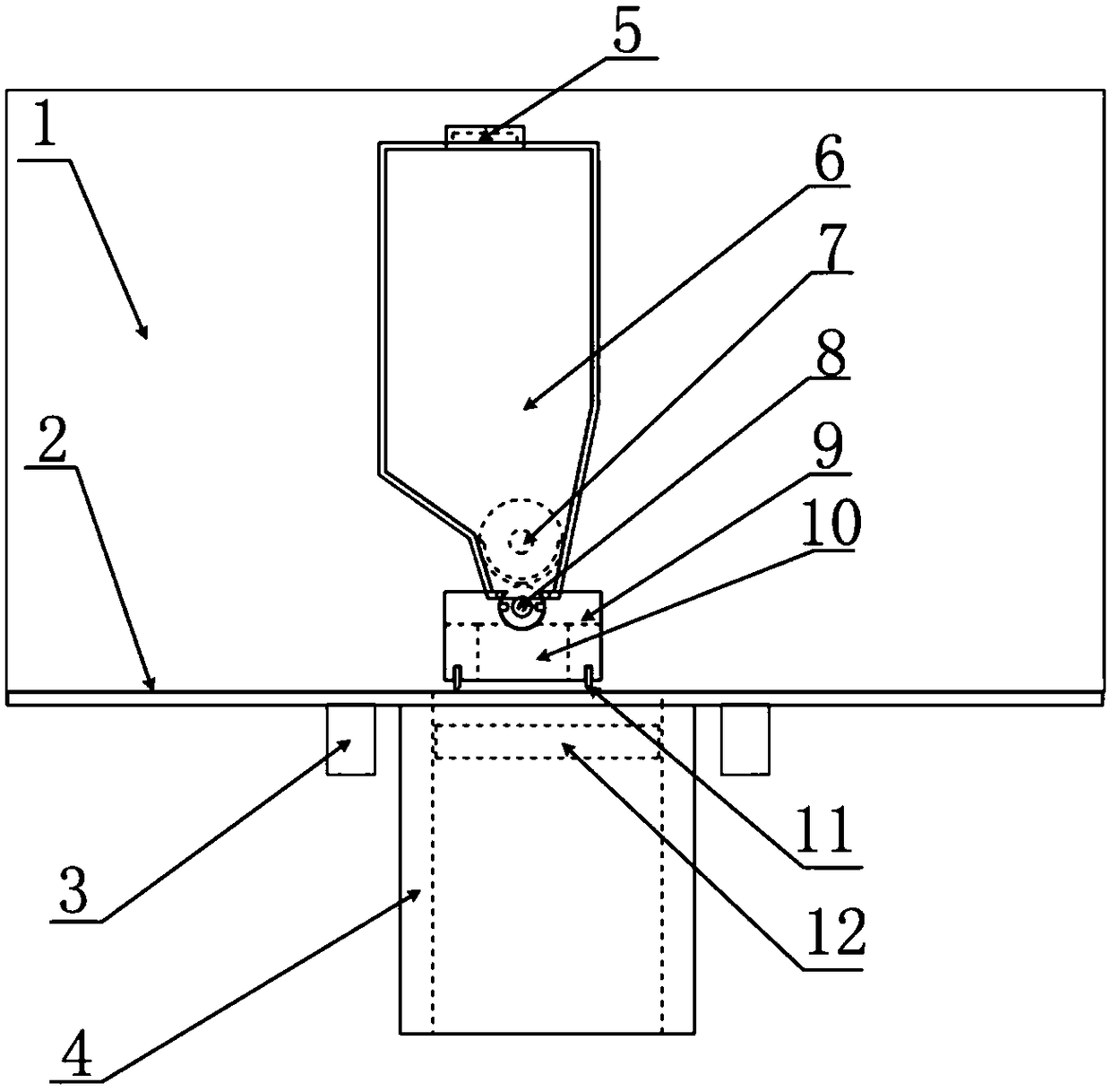 A built-in automatic coating device and method based on precious metal 3D printing