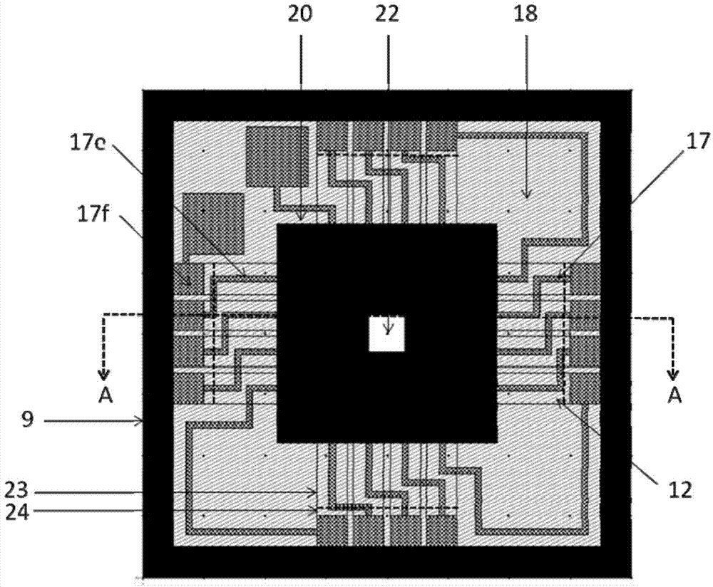 Three-dimensional temperature detector and manufacturing method for same