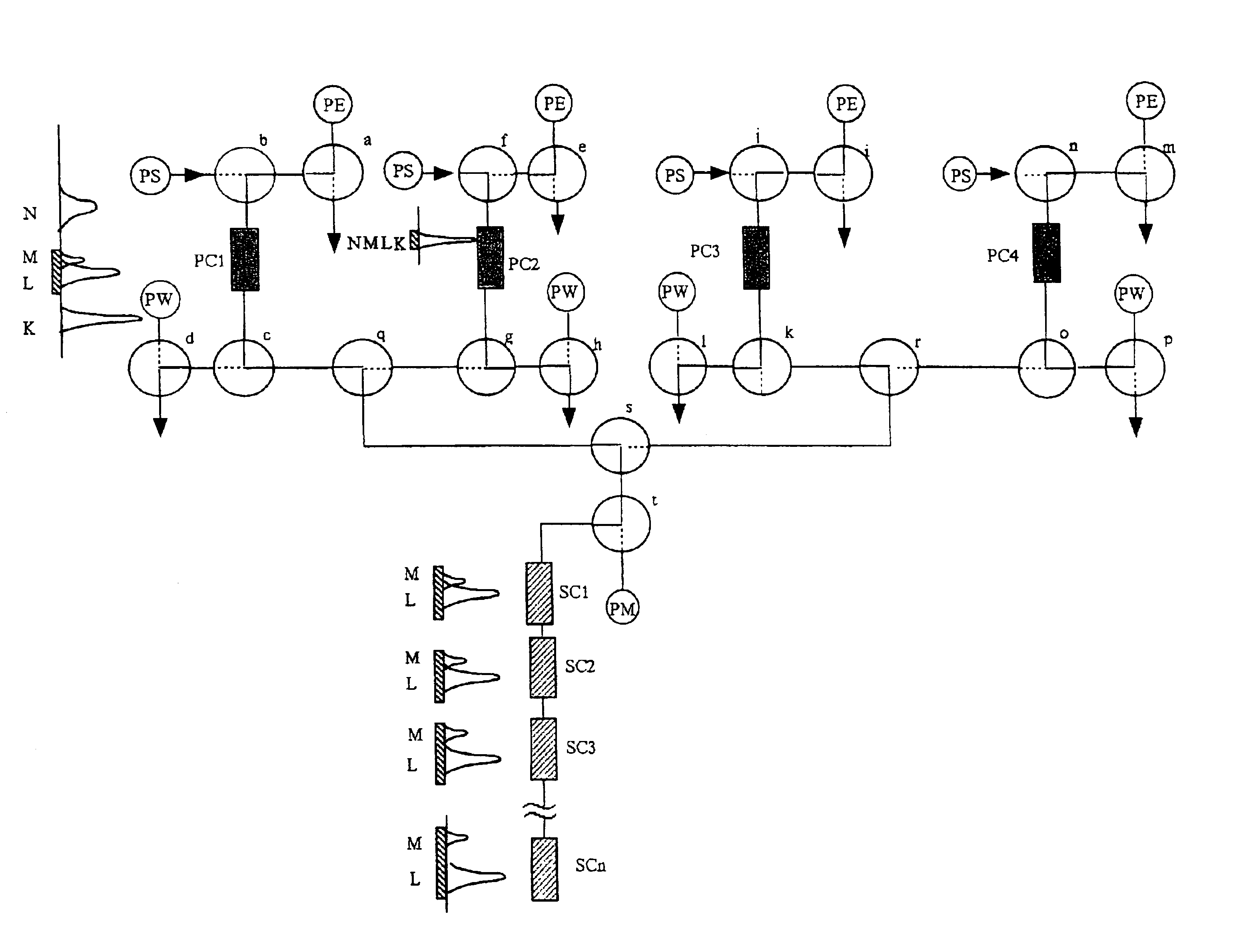 Preparative chromatography system and separation/purification method using same