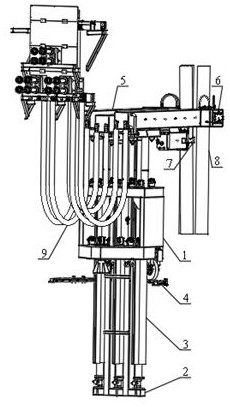 An electrode automatic control system