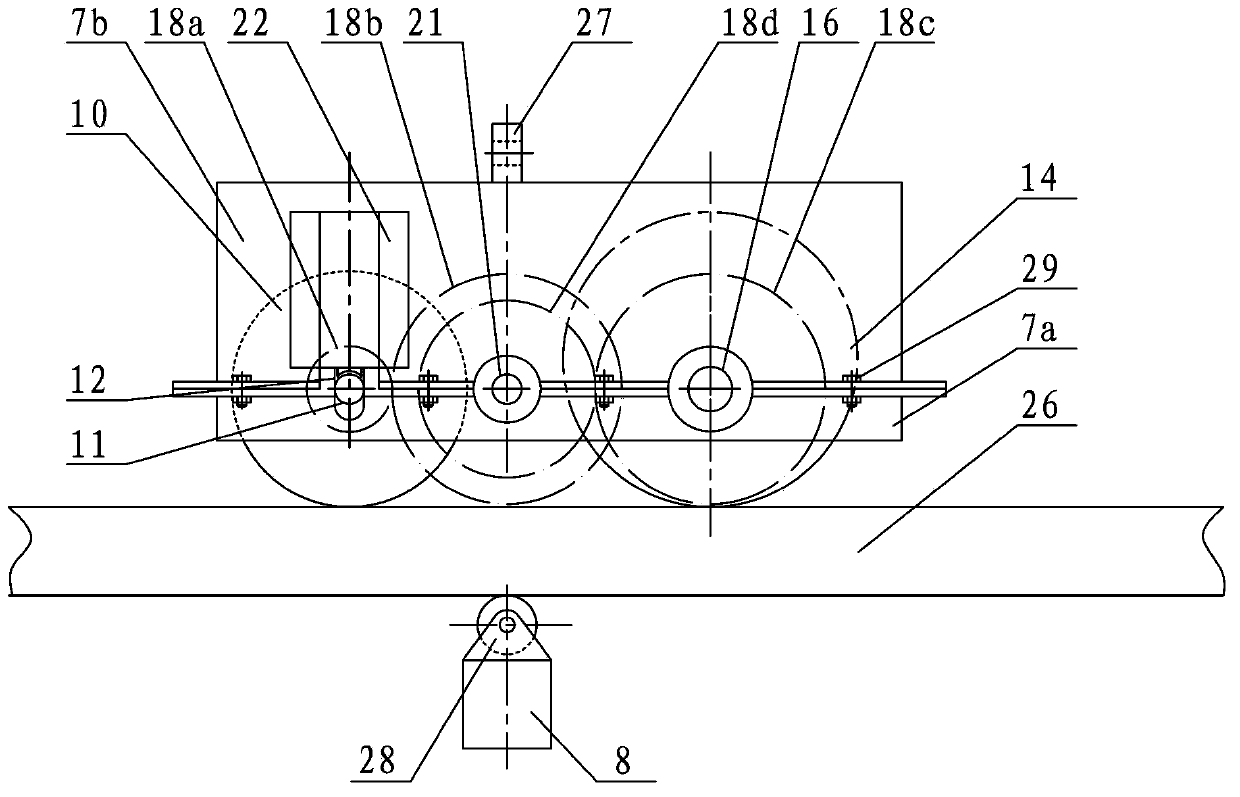 Antiskid self-locking rail clamping device for rail mounted gantry crane