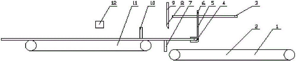 Automatic deviation rectifying device for textile cutting