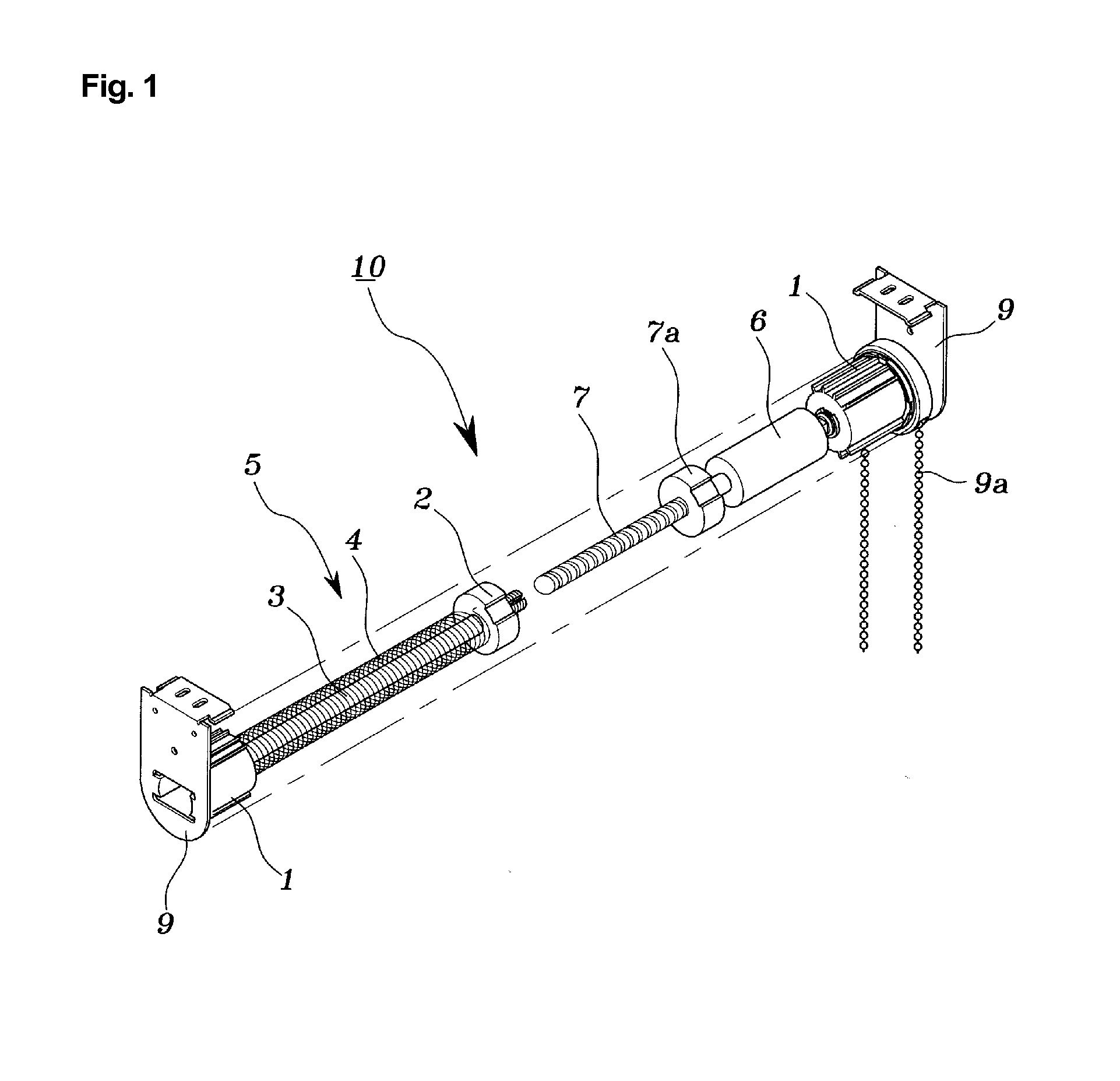 Child-Resistant Roller Blind Apparatus